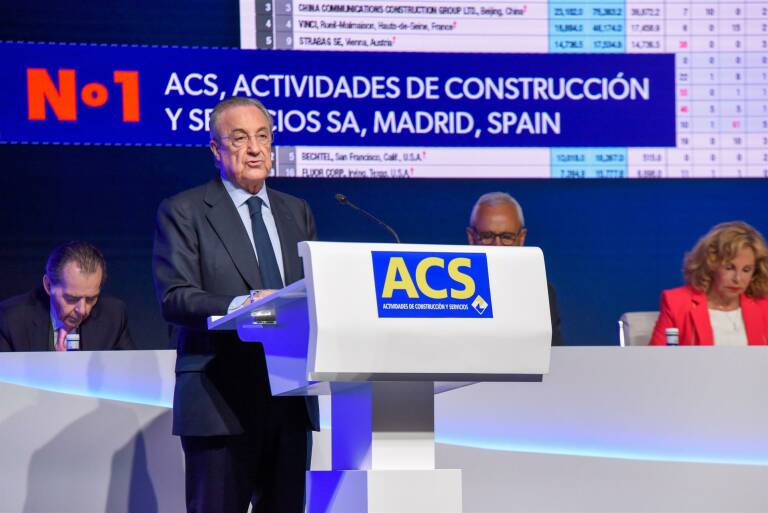  Florentino Pérez, presidente de ACS  - 