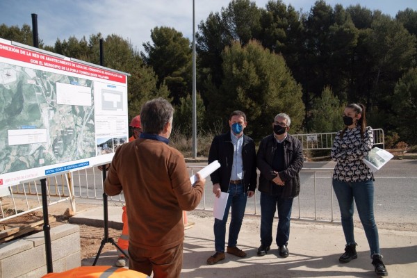 El Consell ejecuta obras para garantizar el abastecimiento de agua a 3.000 personas en la Plana Alta