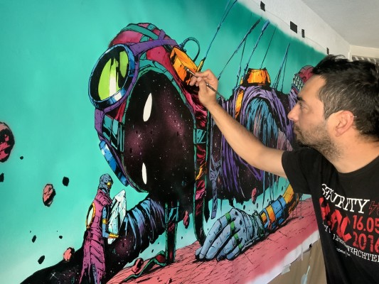 L'art urbà pren els carrers Orpesa 