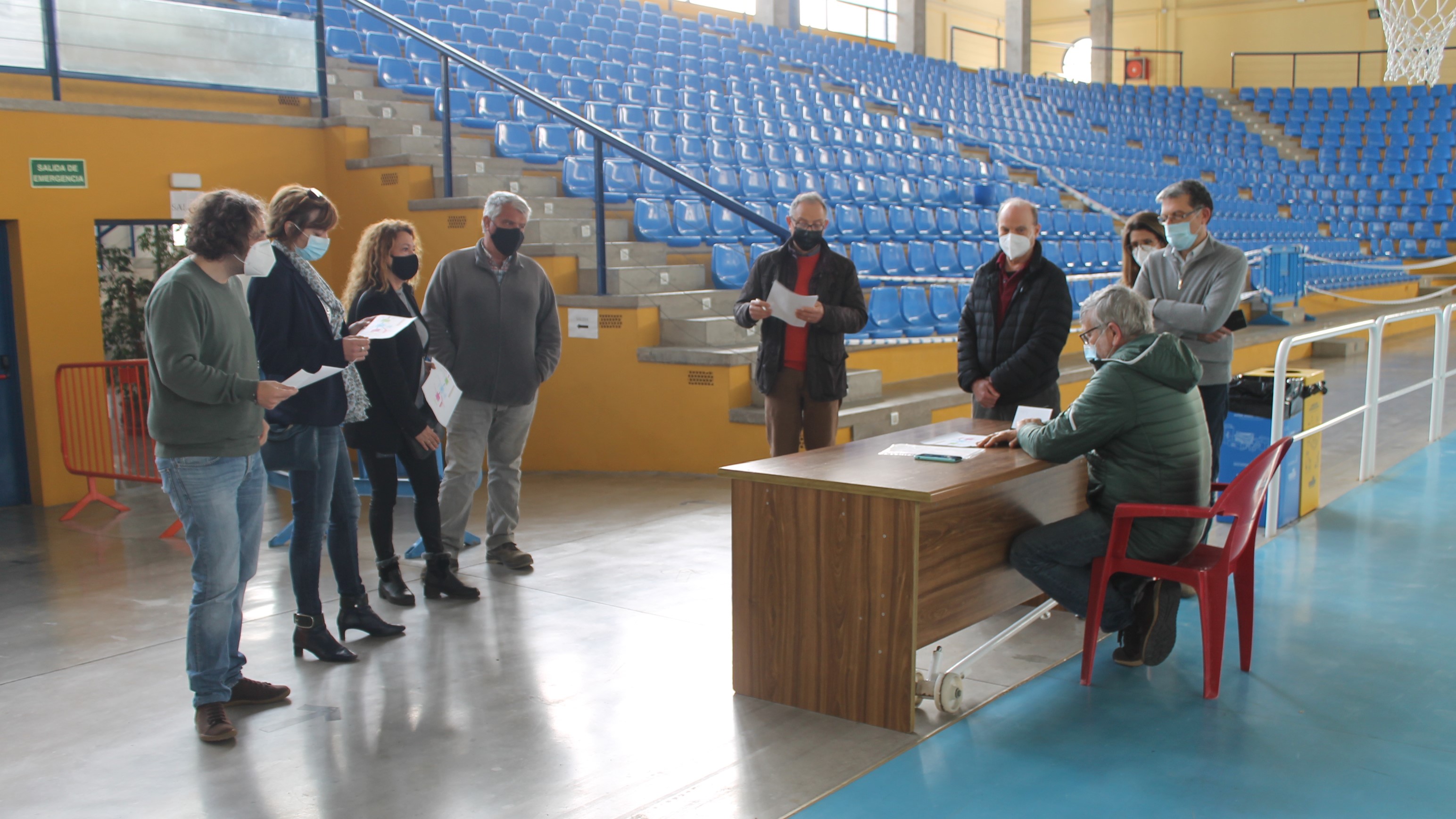 Benicàssim ofrece a Sanidad el polideportivo municipal como espacio para la vacunación masiva