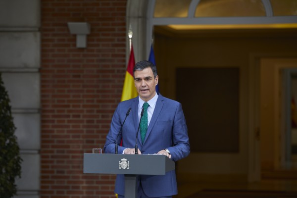 Sánchez destaca que su Gobierno es el cuarto con más mujeres de la UE tras la salida de Iglesias