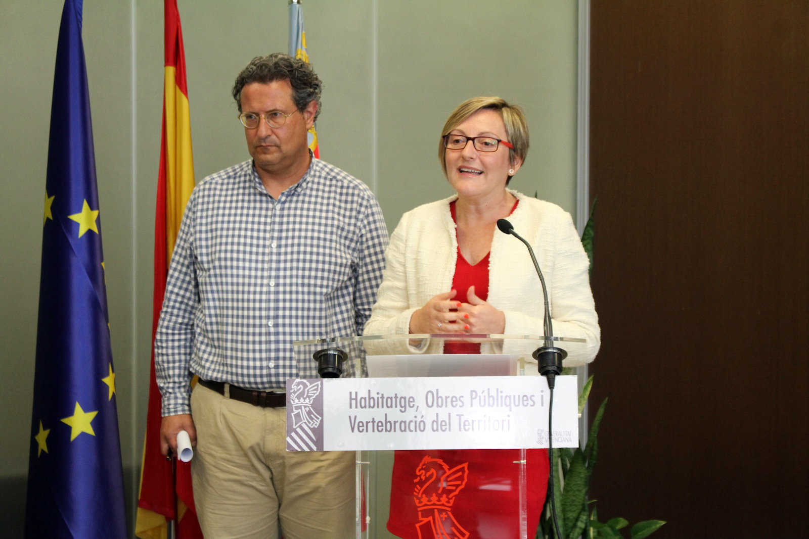 María José Salvador, consellera de Vivienda, Obras Públicas y Vertebración del Territorio - 