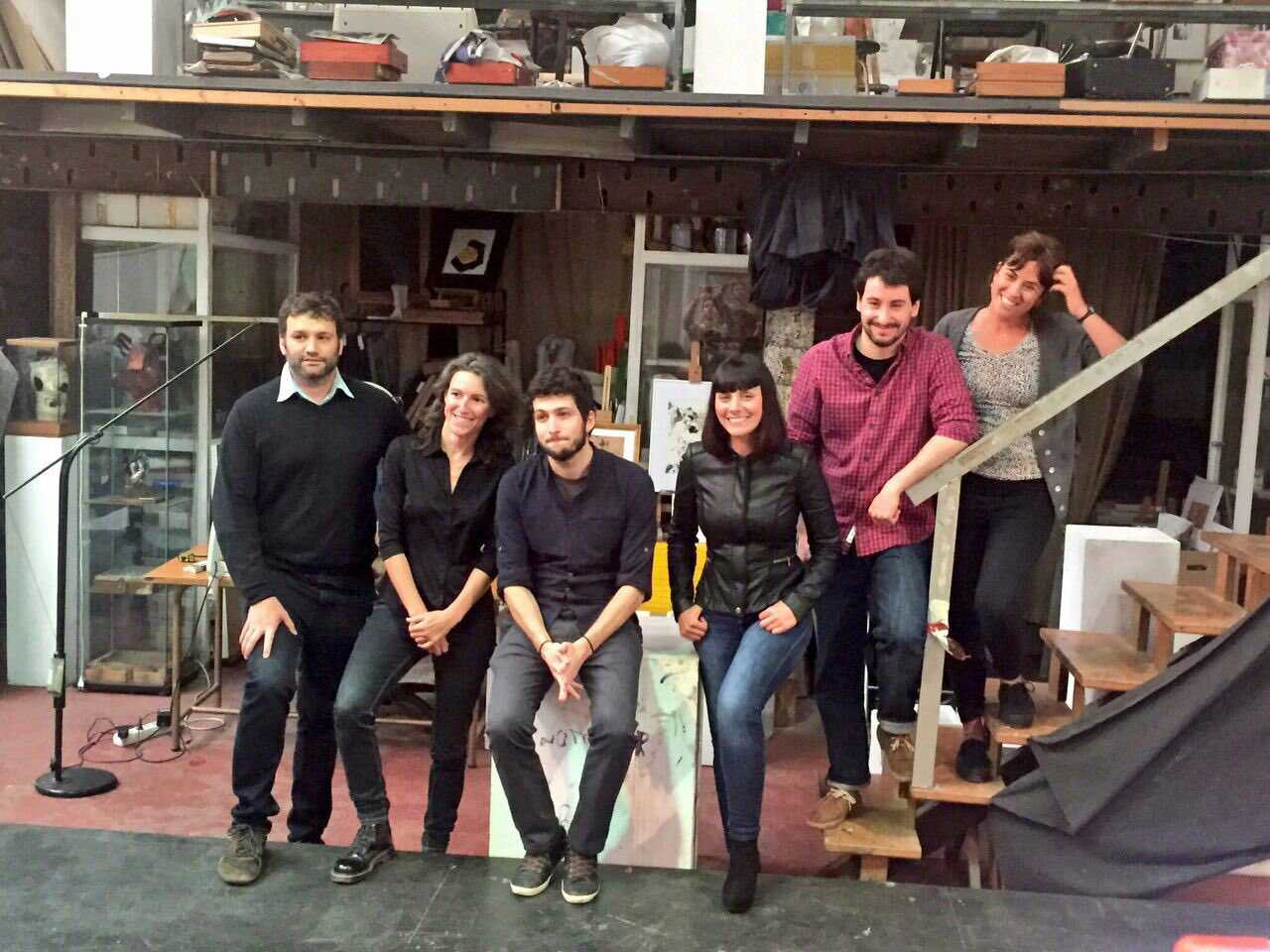 César Jiménez, María Oliver, Antonio Estañ, Sandra Mínguez, Jaime Paulino y Ana Bedrina - 