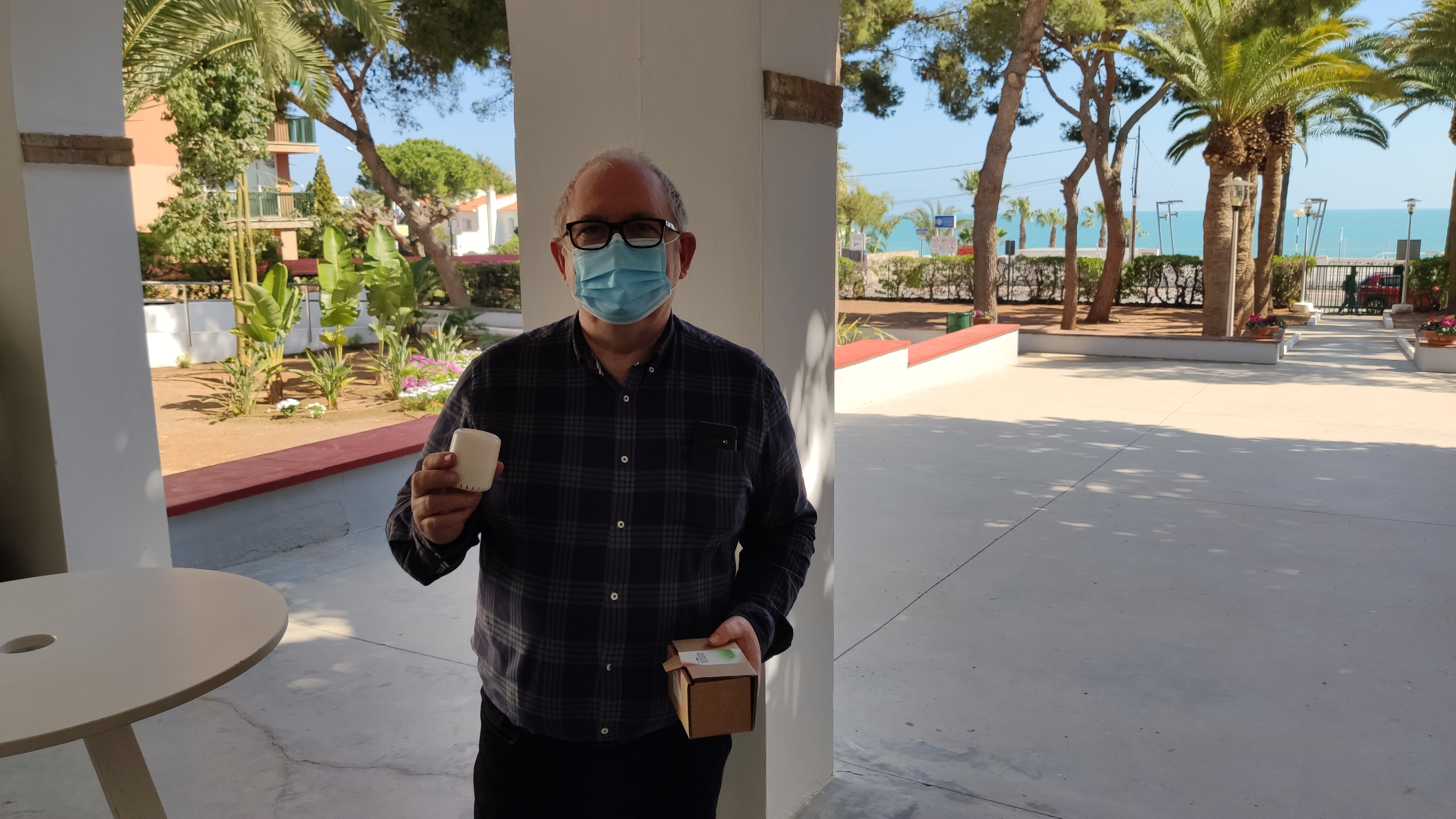 El IVAJ instala medidores de CO2 en el albergue de Benicàssim para garantizar la seguridad