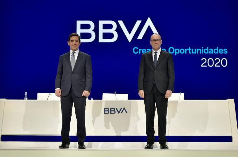 BBVA destinará a iniciativas sociales los 300.000 euros de su habitual regalo a los accionistas