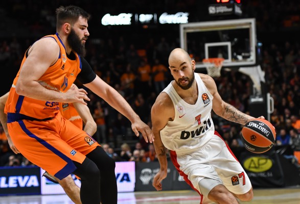 Olympiacos, un clásico de la Euroliga taronja que se resiste a caer en la Fonteta