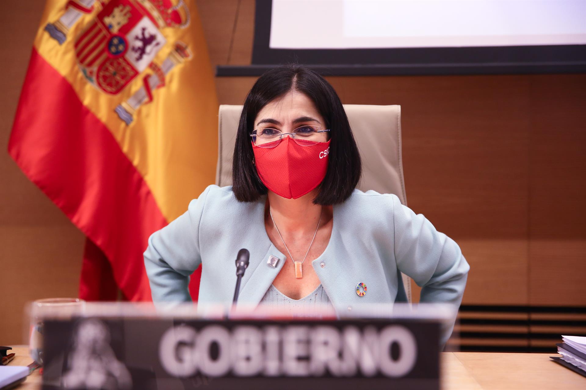 Darias espera que los mayores de 80 años estén vacunados 