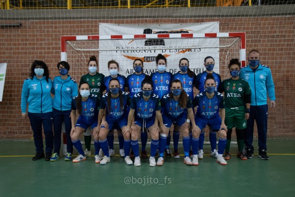 El Bisontes femenino empata en casa ante Eixample y se mantiene segundo de grupo (2-2) 