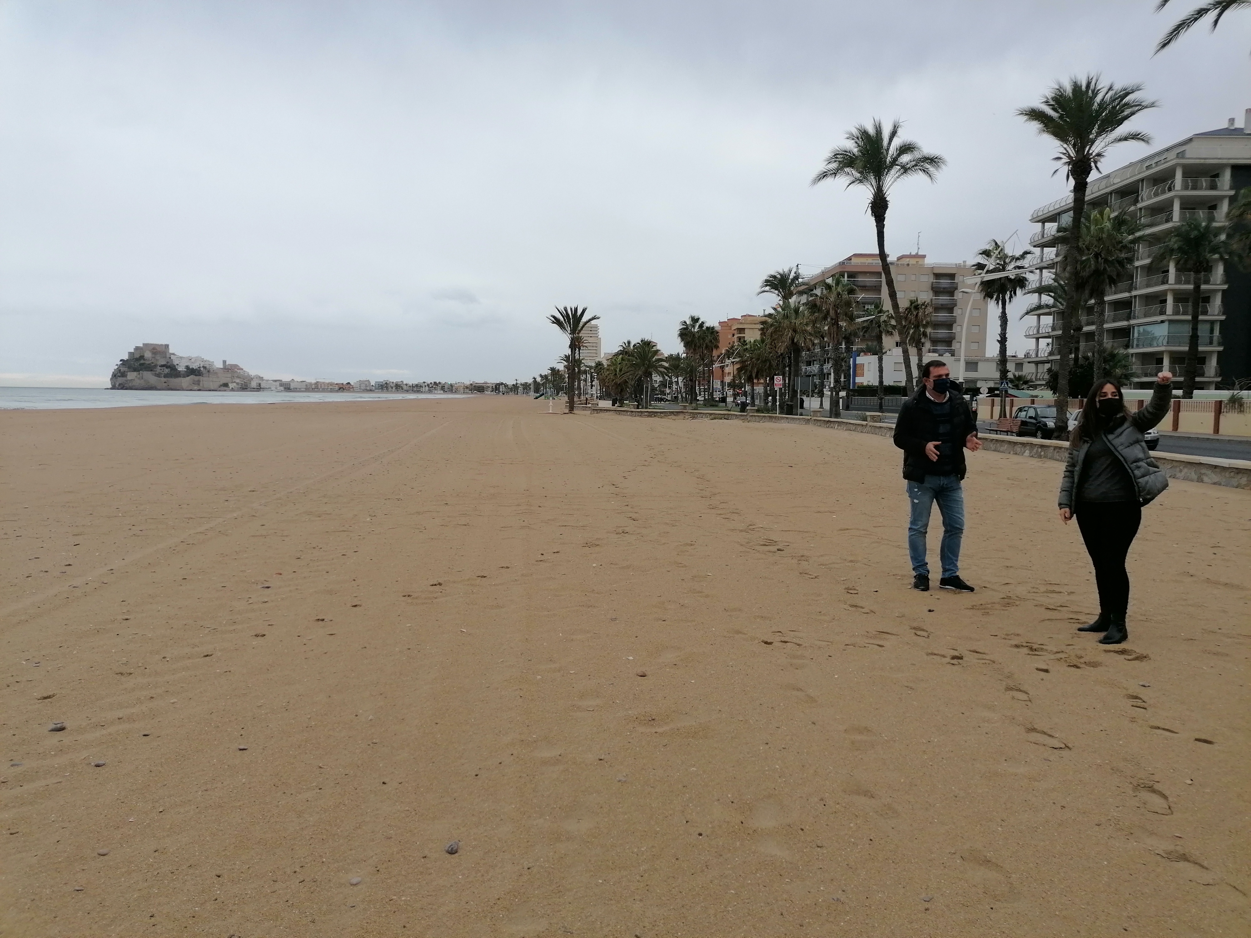 Peñíscola saca a concurso la concesión de la explotación de los nuevos chiringuitos de playa