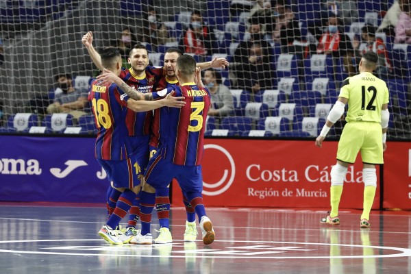 ElPozo ha caído ante el Barça en cinco de sus seis últimos choques de la Copa de España 
