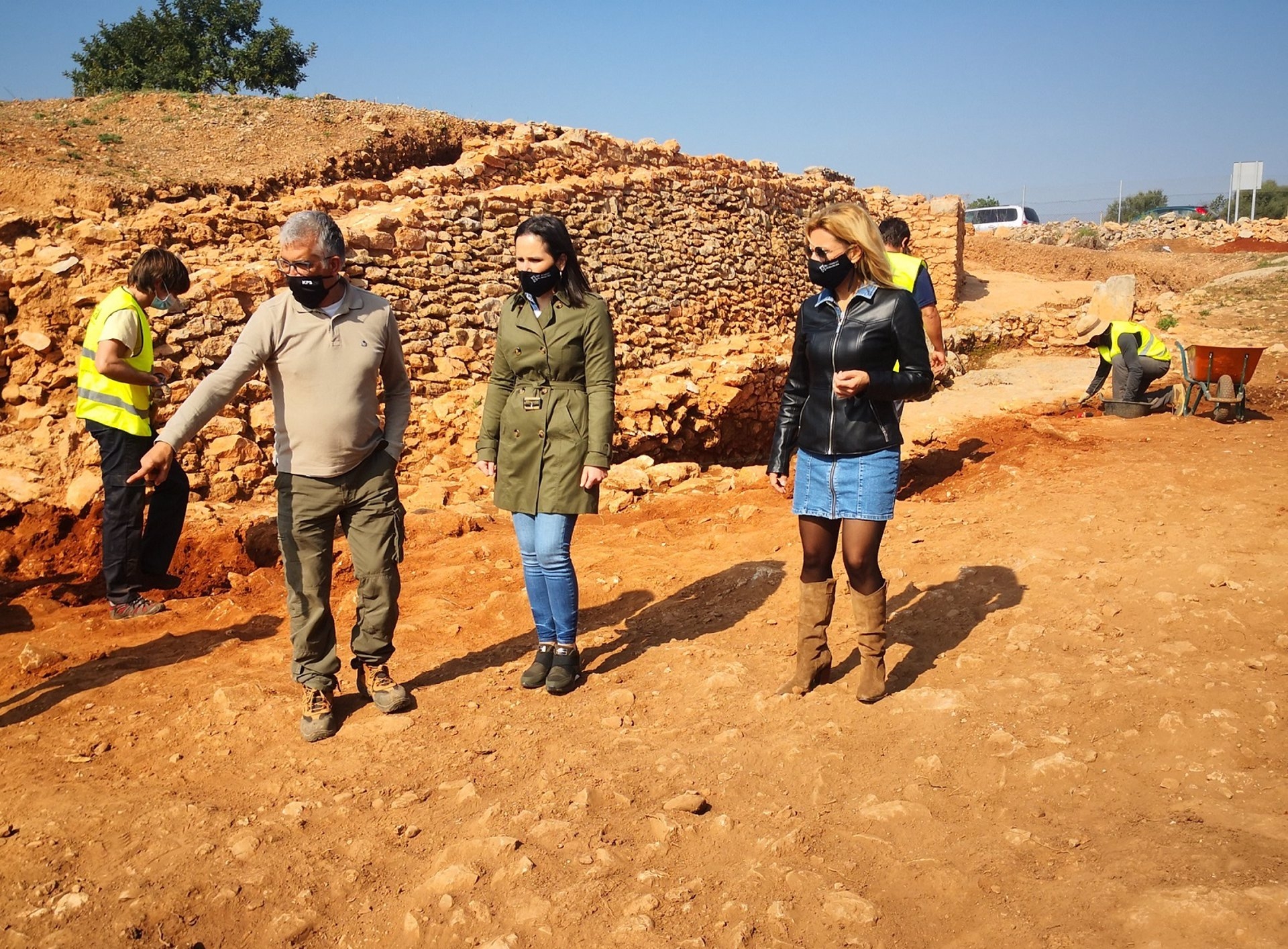 Las excavaciones en un yacimiento de Almassora descubren un tramo de muralla iberorepublicana