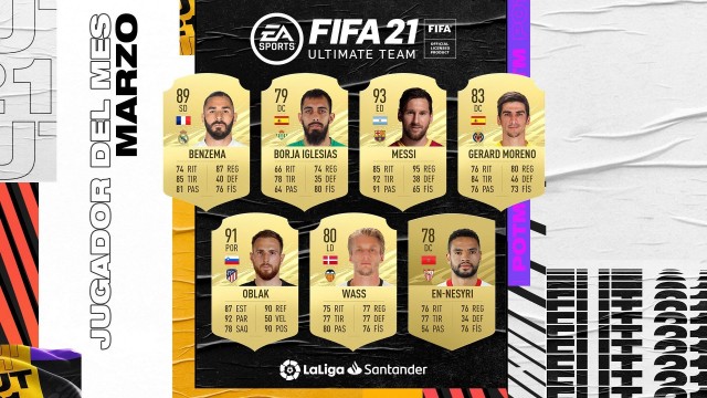 Wass, entre los nominados a jugador del mes de marzo en LaLiga