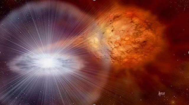 Murcia es testigo de la muerte de una estrella