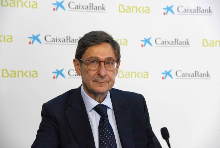 El presidente de Bankia, José Ignacio Goirigolzarri, - 