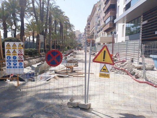 Los hosteleros estallan frente al retraso de las obras de La Explanada; PP y Cs prevén exenciones