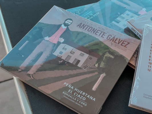Publican un CD en homenaje al líder cantonal Antonete Gálvez con temas interpretados por la Peña El Ciazo 
