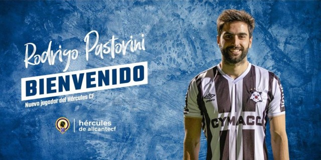 Rodrigo Pastorini, décimo tercer uruguayo de la historia del Hércules
