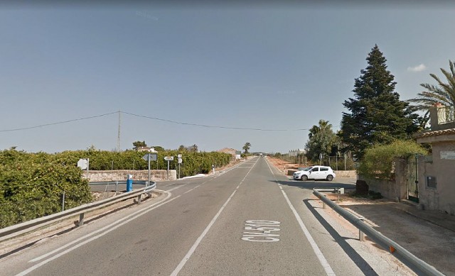 La Diputació construirá una glorieta en la carretera de Alzira a Corbera para reducir la peligrosidad