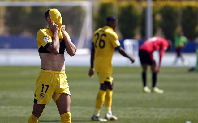 El Hércules afronta ocho partidos en los que se juega la permanencia y esquivar la desaparición