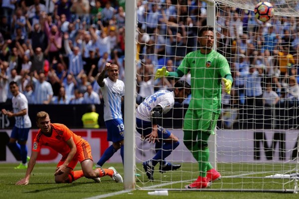El VCF sufre una derrota decepcionante en La Rosaleda