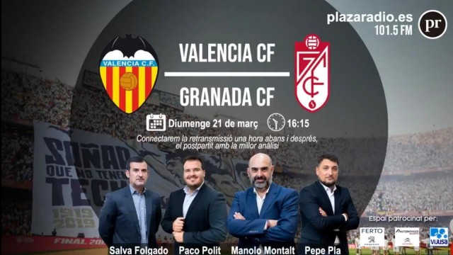 Sigue en directo el Valencia CF - Granada