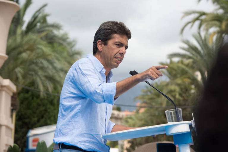 Mazón acusa a Sánchez de castigar a la Comunitat al 'bloquear' la reforma de la financiación