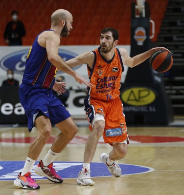 Valencia Basket se escurre ante el Barça