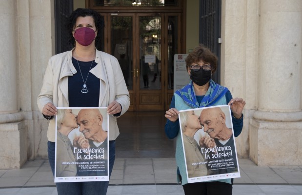 Diputación se suma a una campaña para mejorar la salud mental de la gente mayor que vive sola