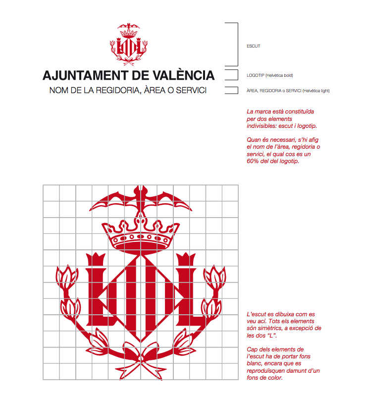 Detalle del nuevo manual de marca del Ayuntamiento - 