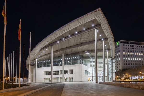 València convertirá el aparcamiento del Palacio de Congresos en una lanzadera de transporte público