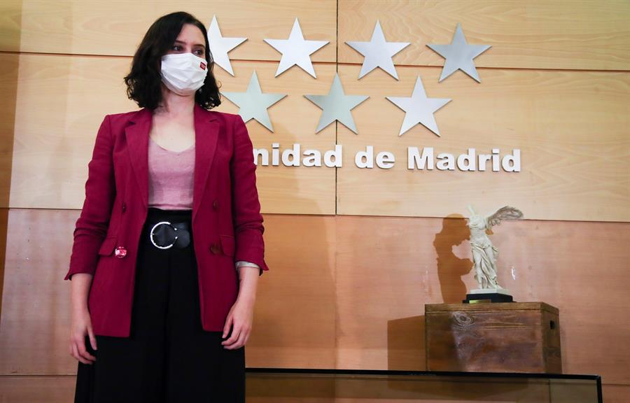 Isabel Díaz Ayuso. Foto: EFE/David Fernández/Archivo - 