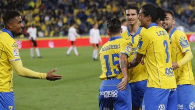 Las Palmas busca la permanencia matemática ante el séptimo mejor visitante