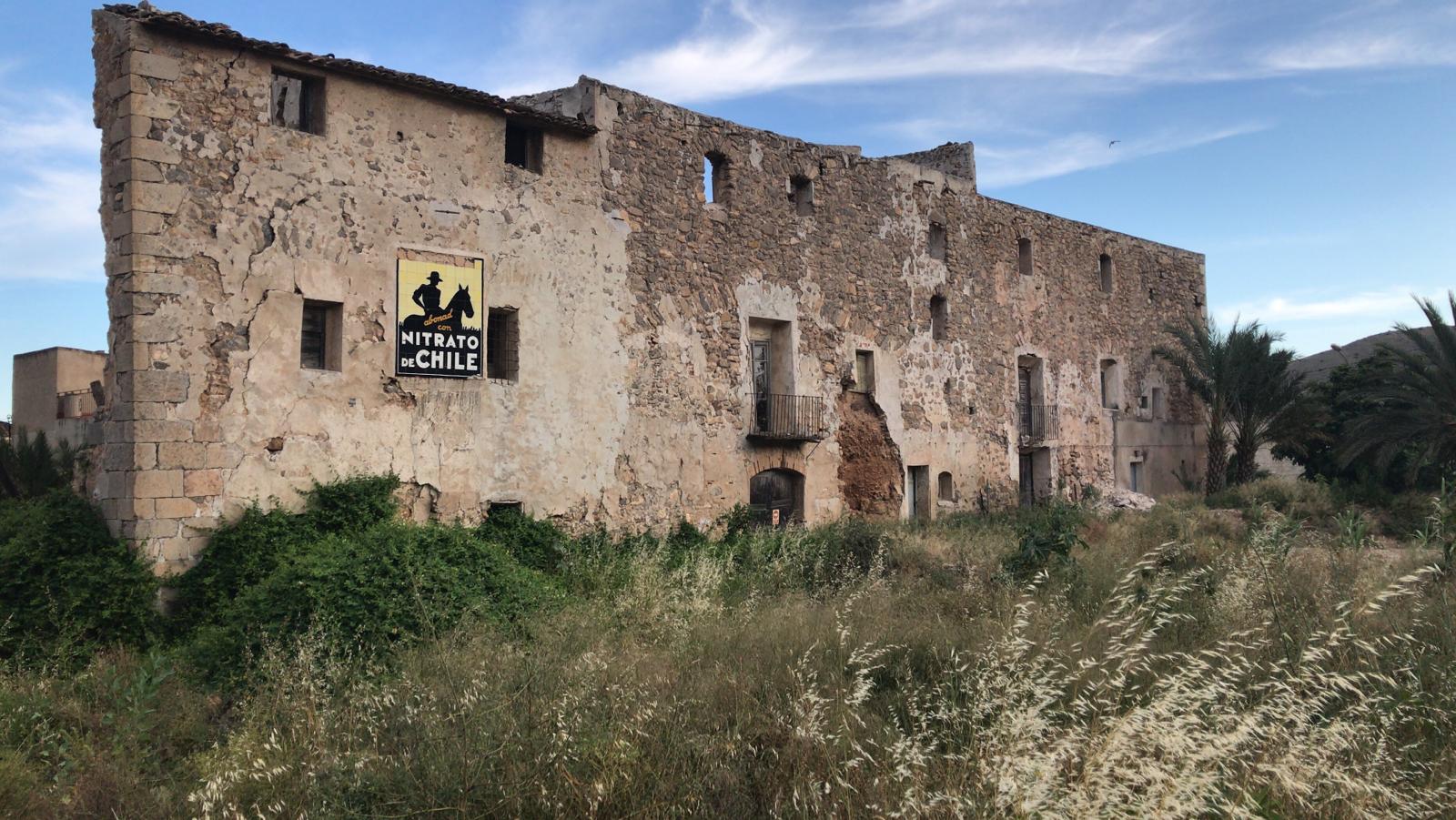 La alquería de Orihuela que sirvió para sanar a contagiados de peste del siglo XVI entra en la lista roja de Patrimonio