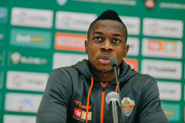 Helibelton Palacios debuta con el Elche