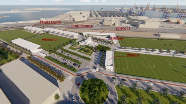 Últimos pasos hacia la nueva Ciudad Deportiva de Nazaret