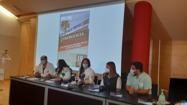 El comité del Hospital de Torrevieja denuncia que conselleria no autoriza solicitudes contractuales