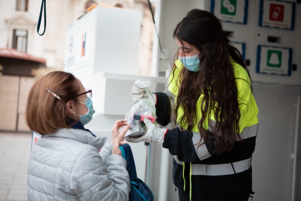 Crece un 76% el reciclaje en los ecoparques móviles de la EMTRE durante el 2021