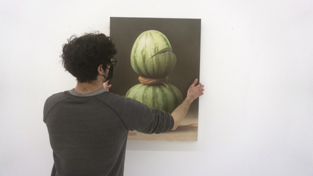 La banda Uke convierte una galería de arte en sala de concierto