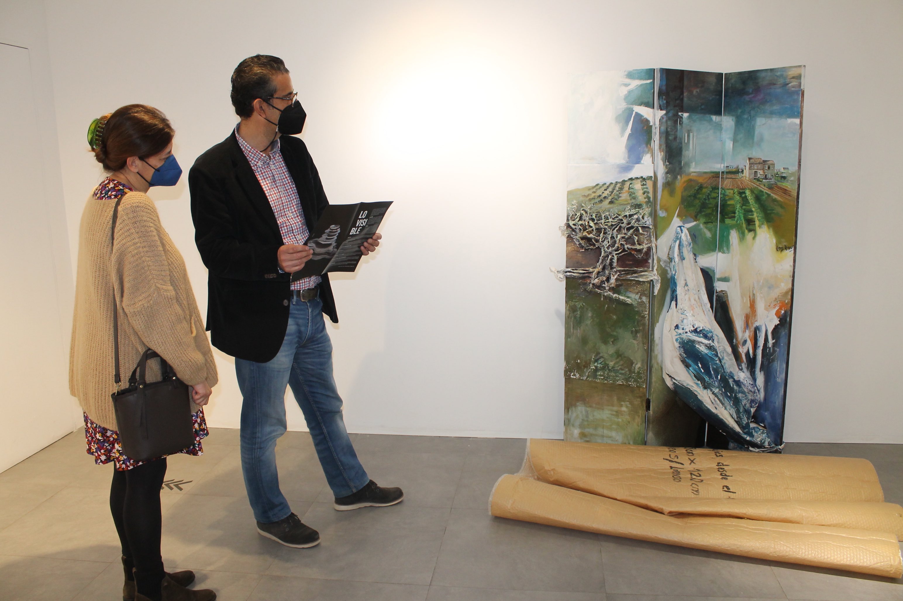 
'Lo visible' lleva a Benicàssim la obra que 30 artistas hicieron durante la primera ola 