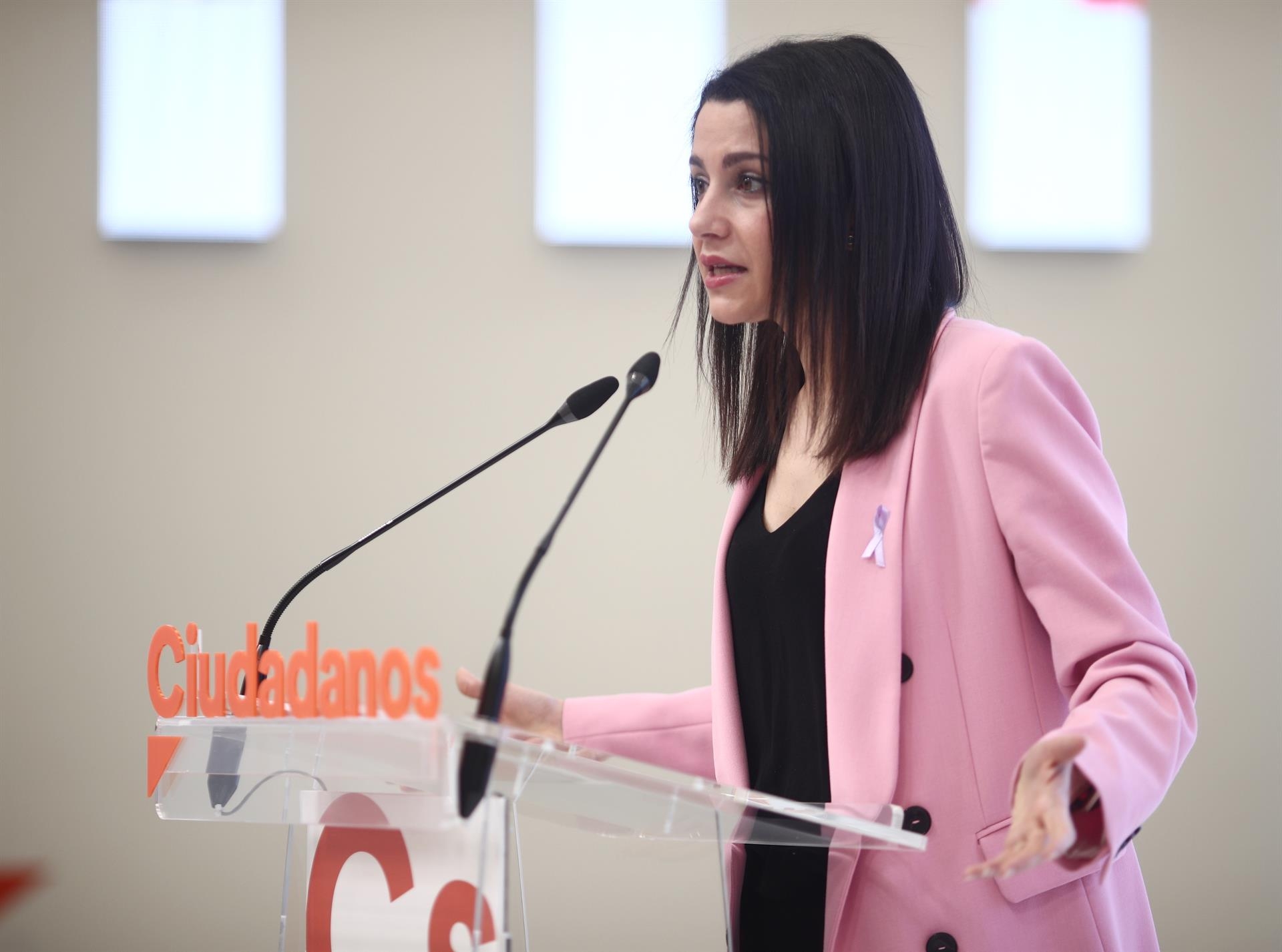 Arrimadas amplía la Ejecutiva nacional de Cs para que haya cargos públicos de todas las CCAA