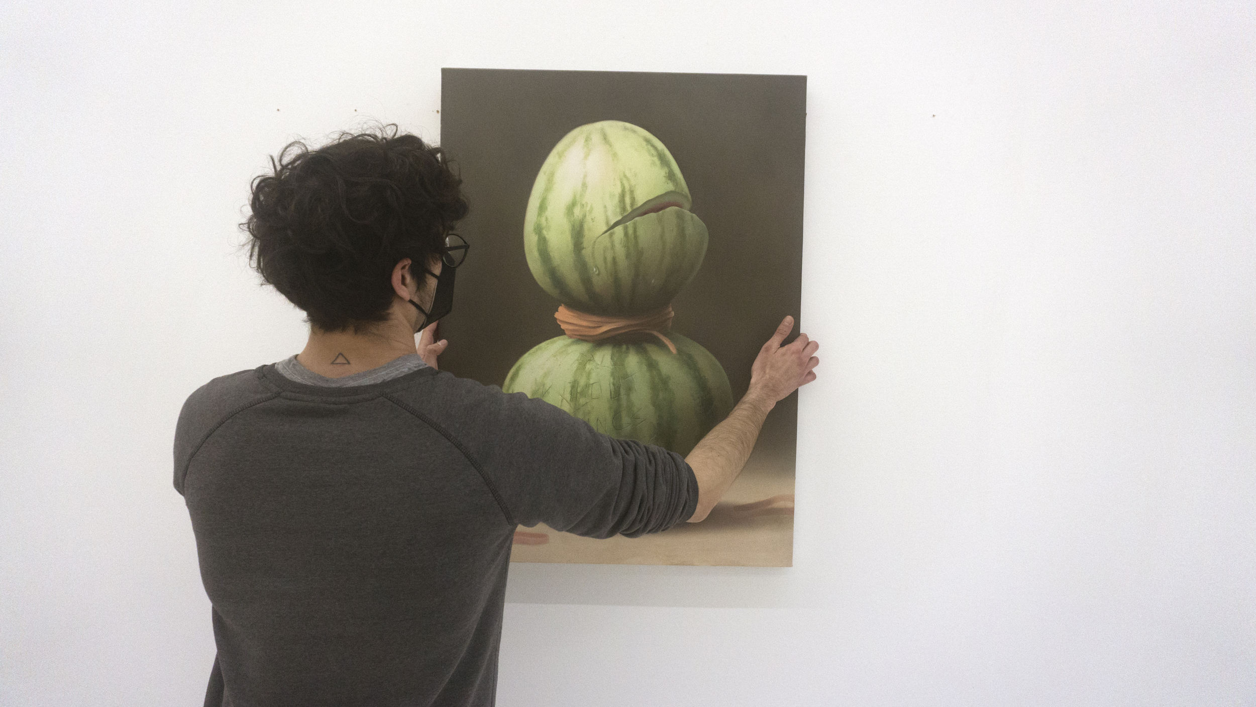 Exposición de Juan de Dios Morenilla en Galería Punto. - 