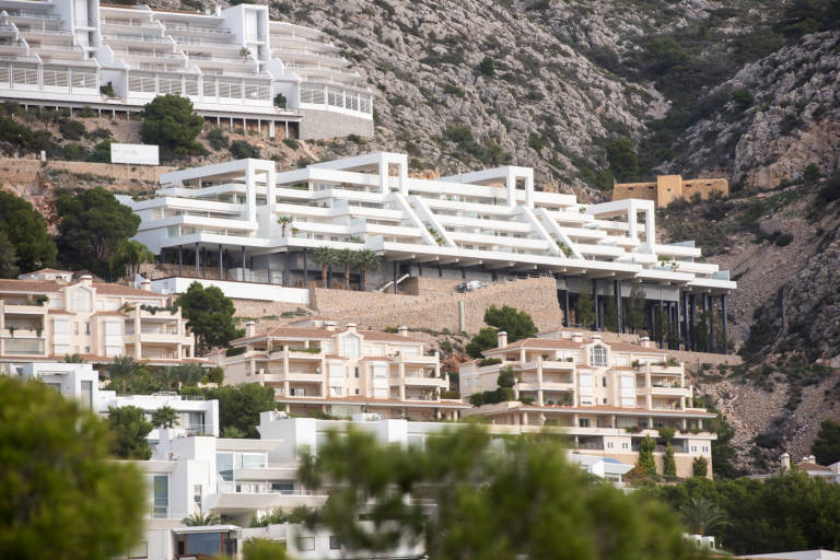 Viviendas residenciales en Altea. Foto: RAFA MOLINA - 