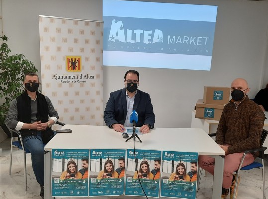 El Ayuntamiento lanza Altea Market, el Amazon para compras online en 68 tiendas del municipio