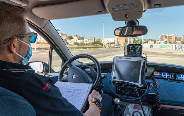La Policía Local de Cartagena informa sobre la ubicación de 18 controles de velocidad esta semana
