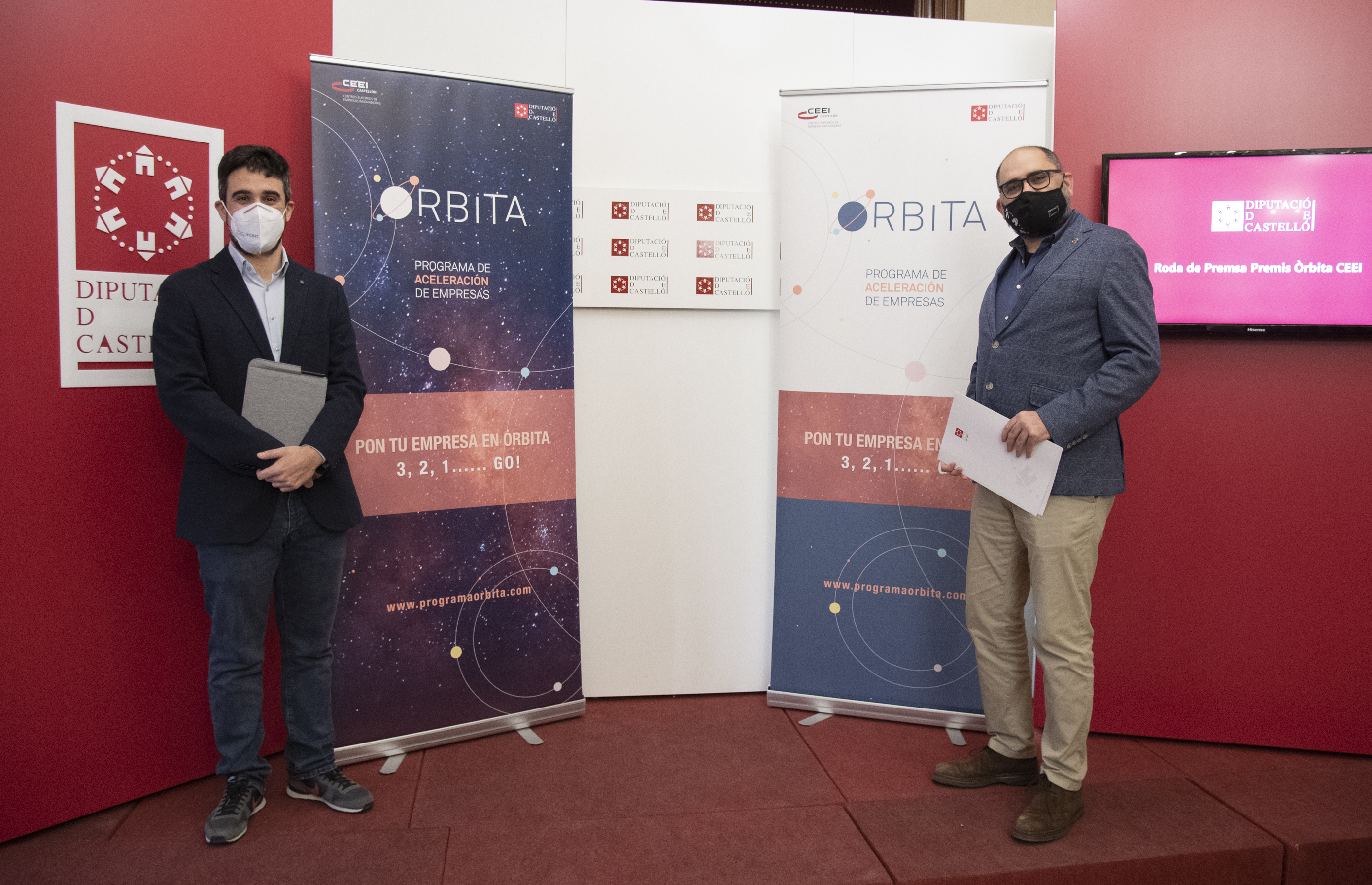 La Diputación renueva el convenio con el CEEI para impulsar programas de apoyo al emprendimiento