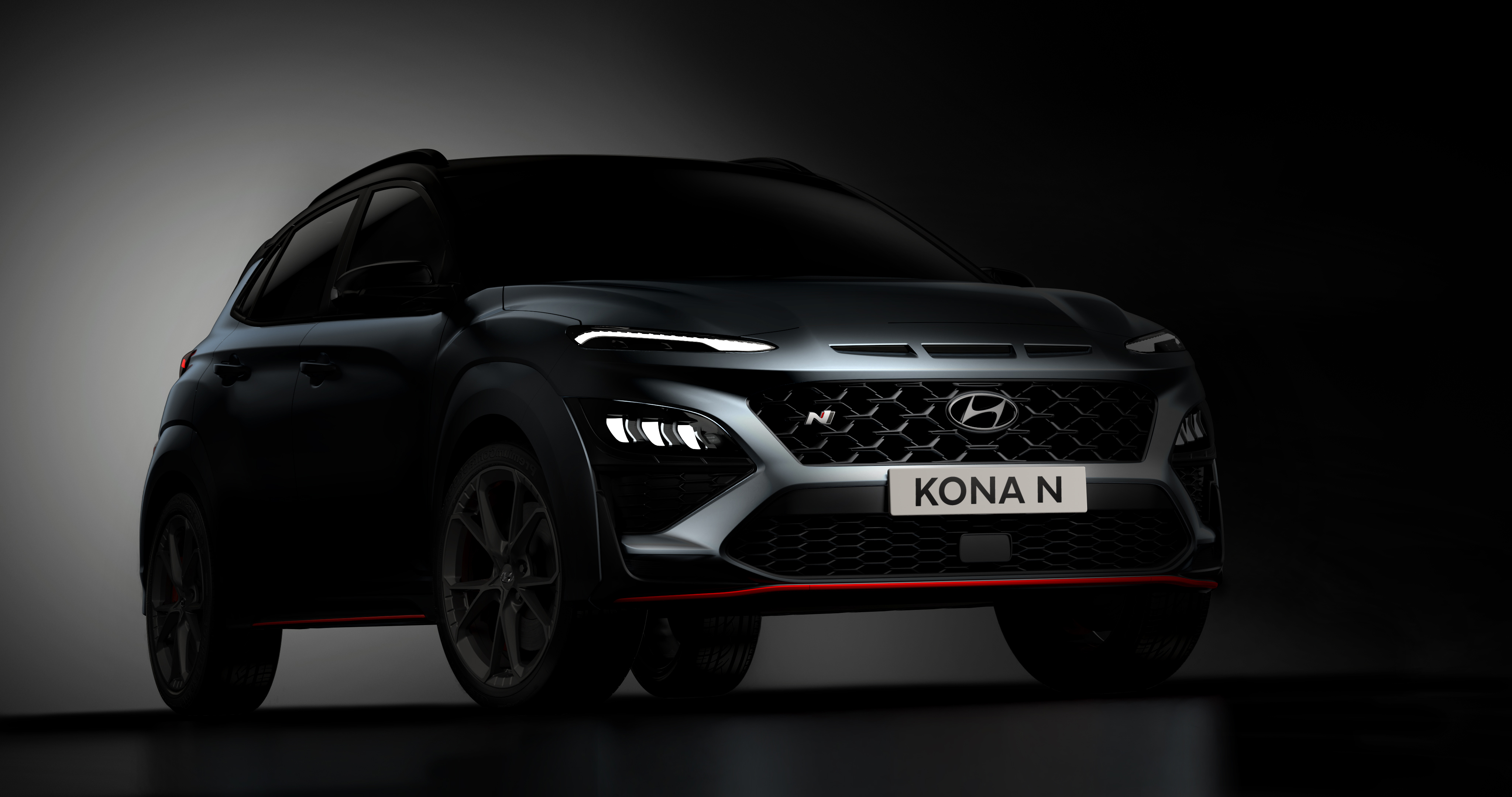 Hyundai Motor desvela las primeras imágenes teaser del Nuevo KONA N