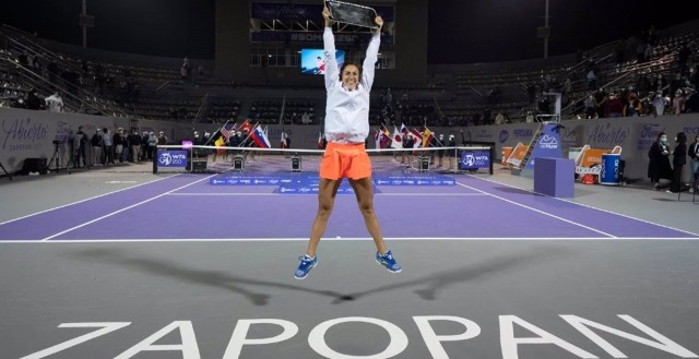  Sara Sorribes alza su primer título WTA en Guadalajara