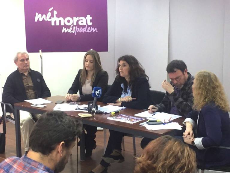 La iniciativa 'Més morat més Podem' apuesta por un frente valenciano para un Podemos 