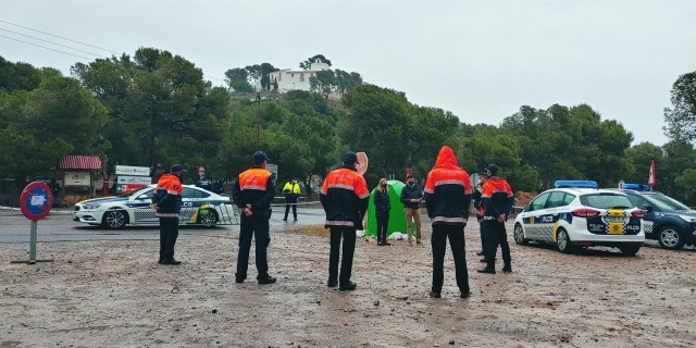 El dispositivo policial por la suspensión de la Ofrenda no detecta incidentes ni aglomeraciones