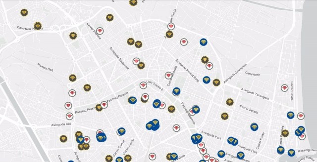 València estrena 149 puntos de wifi gratis a alta velocidad
